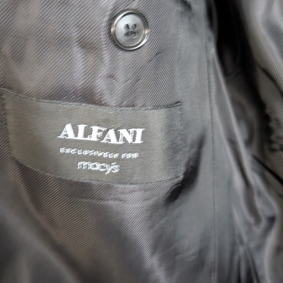 Alfani Gray Sport Coat with Notched Lapel - Picture 4 of 8